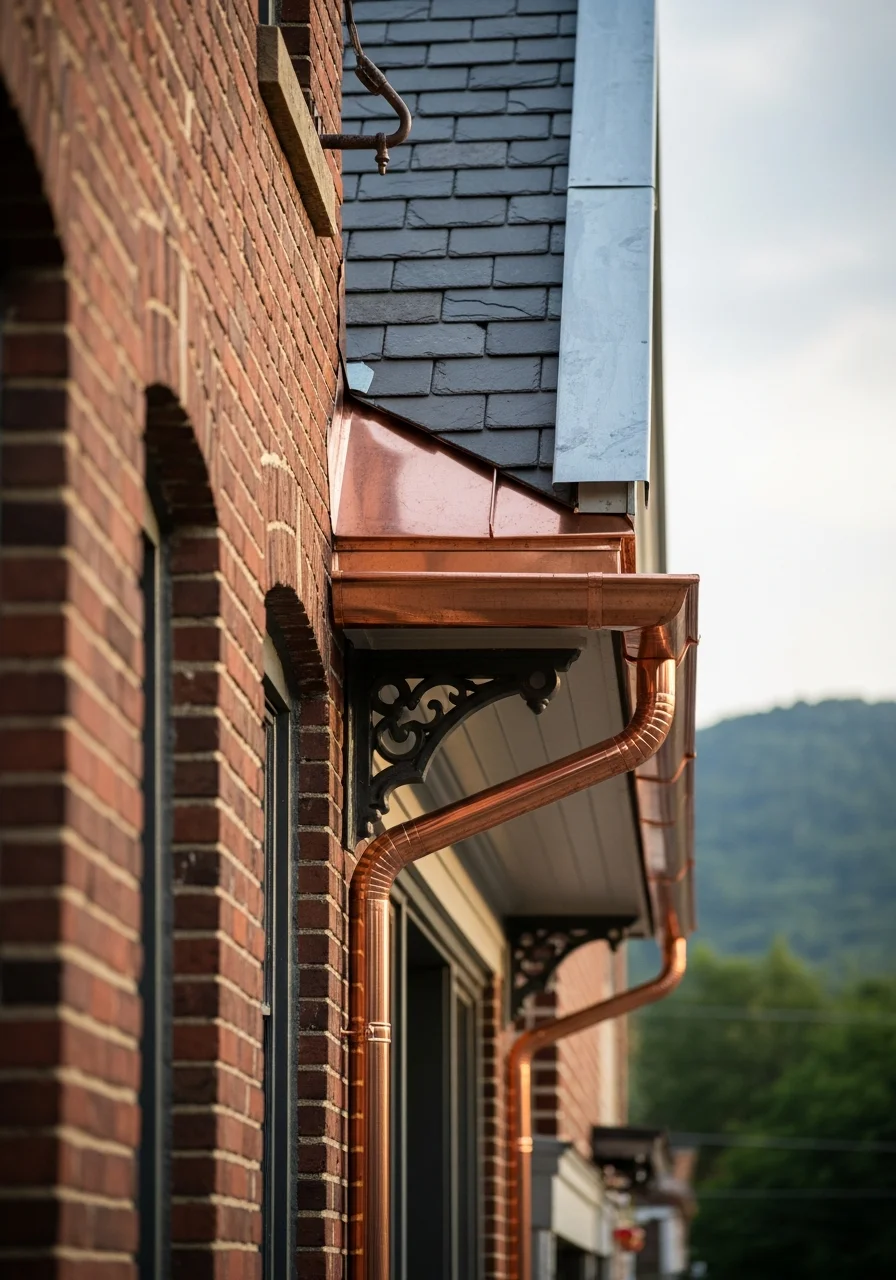 Skilled tradesperson working on a Lewisburg historic property, demonstrating expertise in preservation and local building practices.