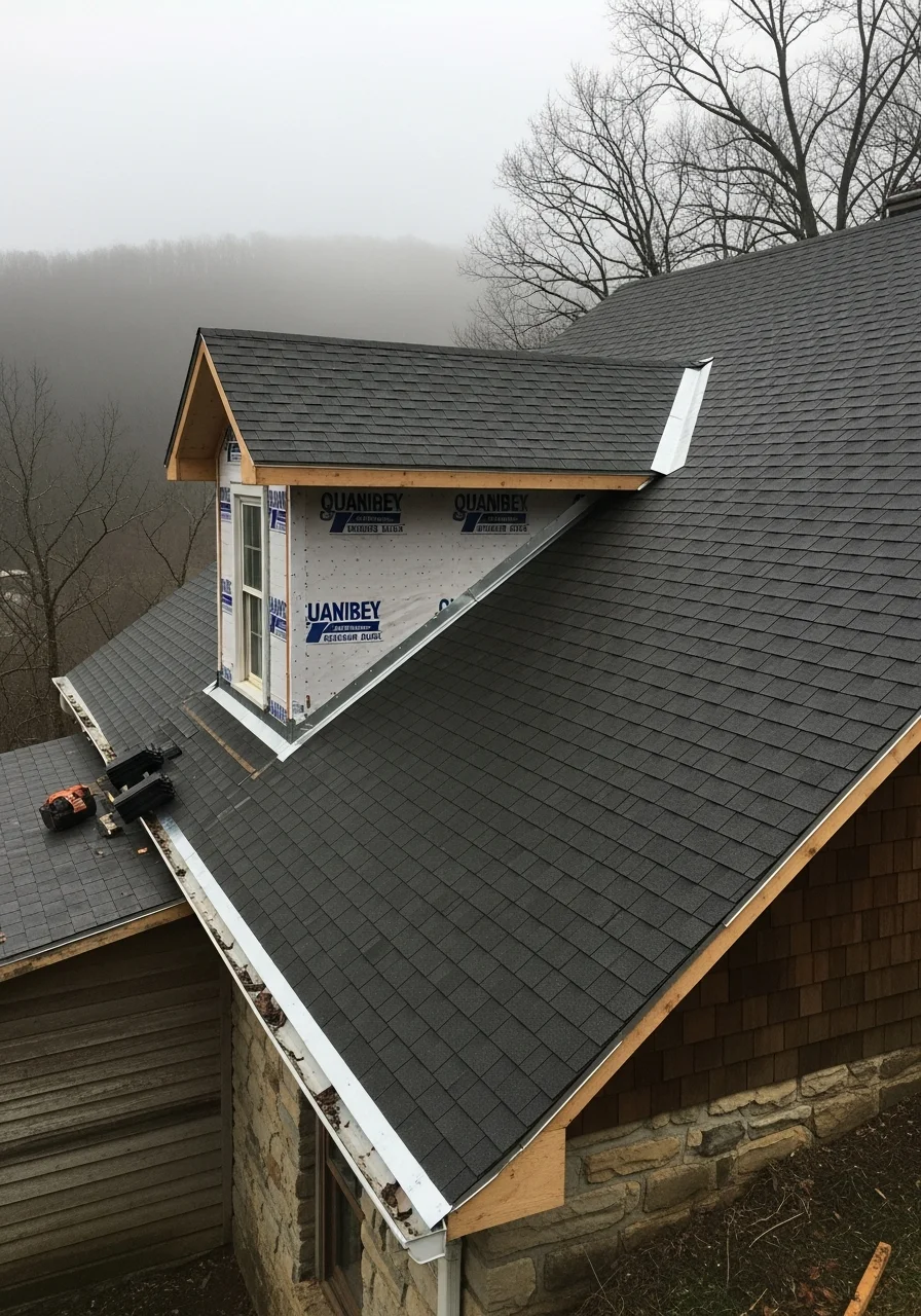 Professional team working on a southern West Virginia property, demonstrating skilled craftsmanship and local market knowledge.